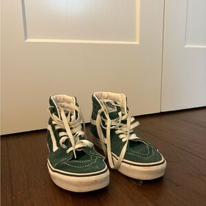 Vans High-Top Sneakers - Green BARELY WORN